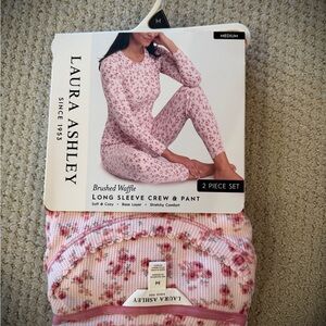 Laura Ashley Pink Floral Pajama Set